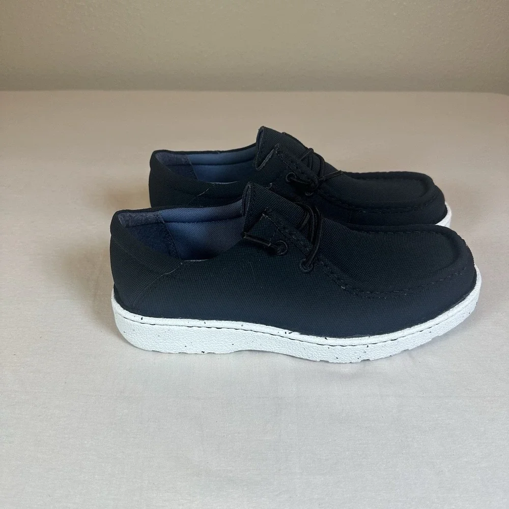 Justin Boots Hazer Black Slip On-JM338 Men's 7.5M New W/Box! Fast Shipping!